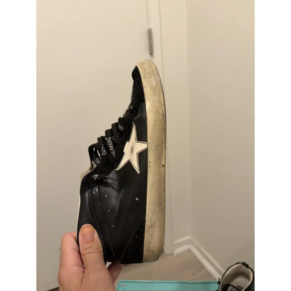 Size 39 - Golden Goose MidStar Black Edition High Top